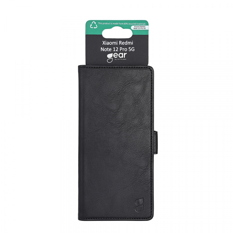 GEAR Classic 3 card Recycled Xiaomi Redmi Note 12 Pro 5G Black