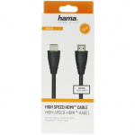 Hama HDMI Cable Black 1.5m