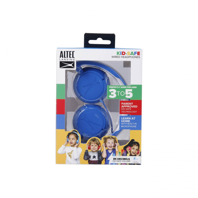Altec Lansing Kids Kuuloke Wired On-Ear Sininen