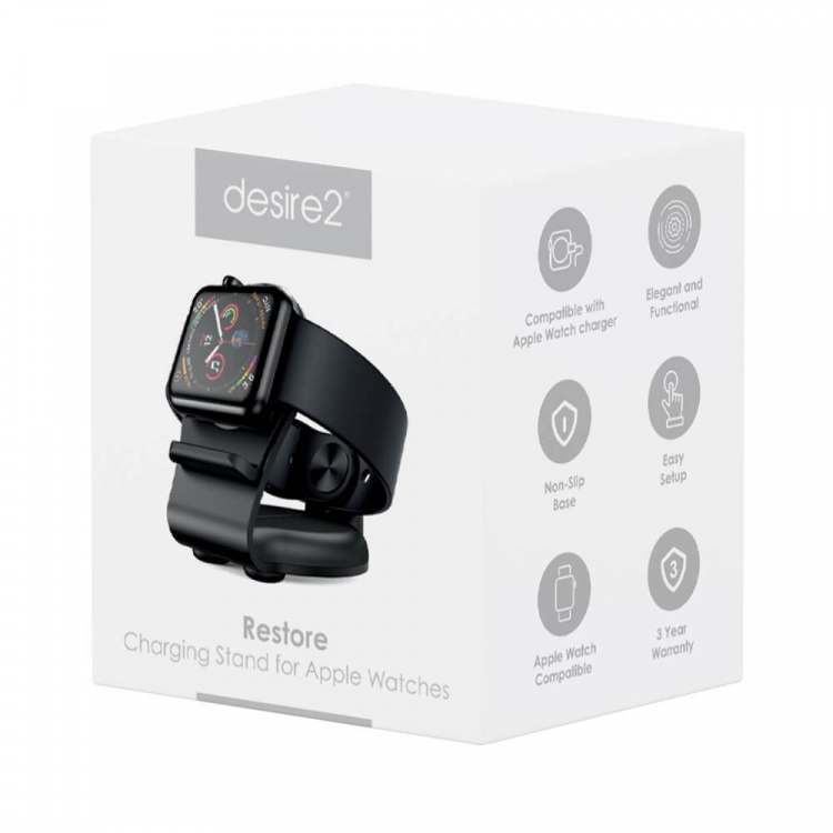 Desire2 Restore -latausteline Apple Watchin musta Desire2 Restore -latausteline Apple Watchin musta