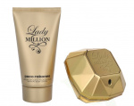 Paco Rabanne Lady Million Giftset 125 ml, Edp Spray 50ml/Body Lotion 75ml
