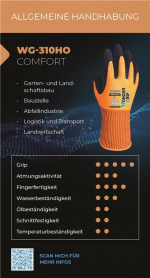 Wonder Grip WG-310HO Trädgårds- och landskapsarkitektur, Byggarbetsplats, Jordbruk, Avfallsindustri, Logistik och transport