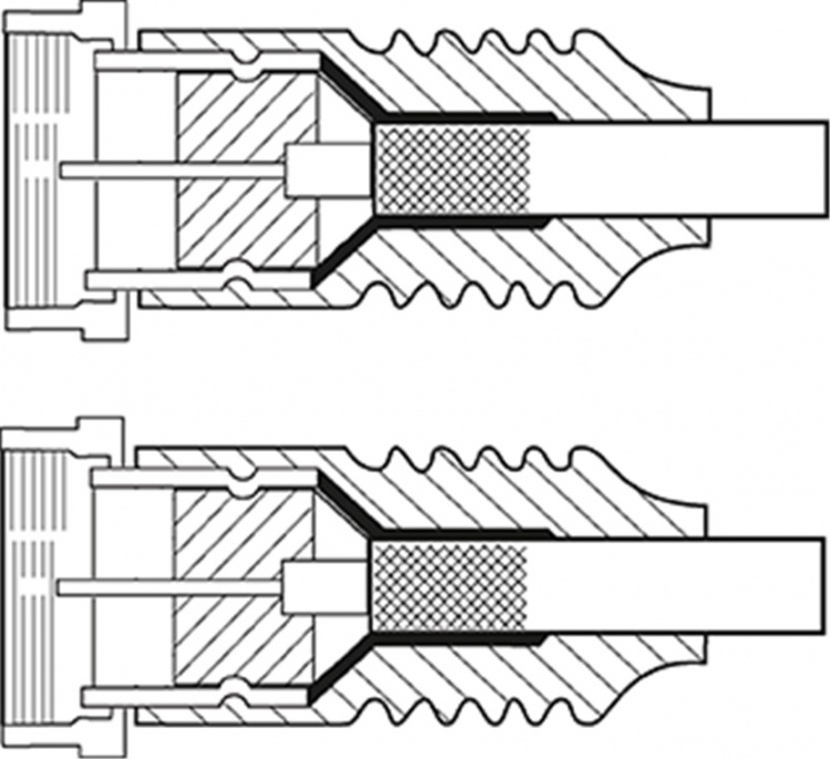 Goobay SAT-antennkabel (Class A, >85 dB), dubbelskärmad F-kontakt hane > F-kontakt hane (helt skärmad)