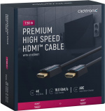 ClickTronic Höghastighets HDMI™-kabel med Ethernet Premiumkabel | 1x HDMI™-kontakt 1x HDMI™-kontakt | 7,5 m | UHD 4K @ 60 Hz ClickTronic Höghastighets HDMI™-kabel med Ethernet Premiumkabel | 1x HDMI™-kontakt 1x HDMI™-kontakt | 7,5 m | UHD 4K @ 60 Hz