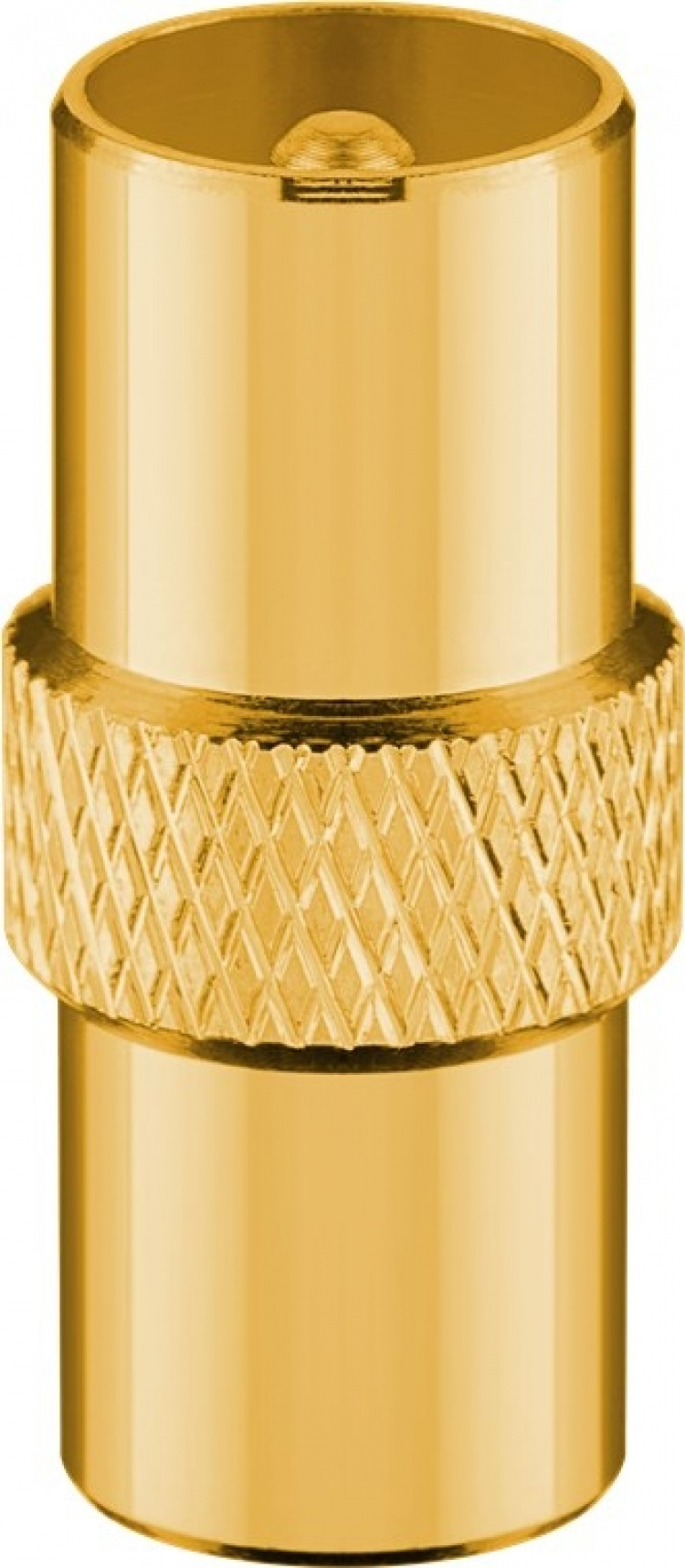 Goobay TV-antennkabel (135 dB), 4x skärmad guldpläterad, koaxial-uttag > koaxial-plugg Goobay TV-antennkabel (135 dB), 4x skärmad guldpläterad, koaxial-uttag > koaxial-plugg