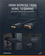 ClickTronic Adapterkabel från DVI till HDMI™ Premiumkabel | 1x DVI-D-kontakt 1x HDMI™-kontakt | 2,0 m | WQXGA @ 60 Hz