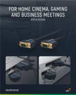 ClickTronic VGA-kabel Premiumkabel | 1x VGA-kontakt 1x VGA-kontakt | 3,0 m | SXGA @ 75 Hz ClickTronic VGA-kabel Premiumkabel | 1x VGA-kontakt 1x VGA-kontakt | 3,0 m | SXGA @ 75 Hz