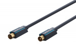 ClickTronic Koaxialkabel Premiumkabel | Koaxialkontakt Koaxialkoppling | 2,0 m | > 95 dB