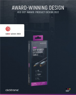 ClickTronic 3,5 mm AUX-förlängningskabel, stereo Premiumkabel | 1x 3,5 mm jackkontakt 1x 3,5 mm jackkontakt | 1,5 m | OFC innerledare ClickTronic 3,5 mm AUX-förlängningskabel, stereo Premiumkabel | 1x 3,5 mm jackkontakt 1x 3,5 mm jackkontakt | 1,5 m | OFC innerledare