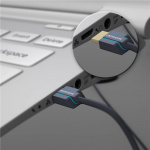 ClickTronic Ultra-Slim Höghastighets HDMI™-kabel med Ethernet Premiumkabel | 1x HDMI™-kontakt 1x HDMI™-kontakt | 3,0 m | UHD 4K @ 60 Hz ClickTronic Ultra-Slim Höghastighets HDMI™-kabel med Ethernet Premiumkabel | 1x HDMI™-kontakt 1x HDMI™-kontakt | 3,0 m | UHD 4K @ 60 Hz