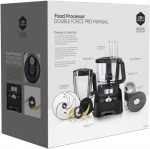 OBH Nordica Double Force Pro Manual -monitoimikone, musta