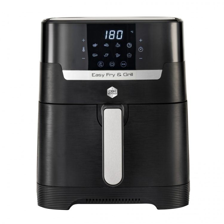 OBH Nordica Easy Fry & Grill Precision -airfryer grillitoiminnolla, musta OBH Nordica Easy Fry & Grill Precision -airfryer grillitoiminnolla, musta