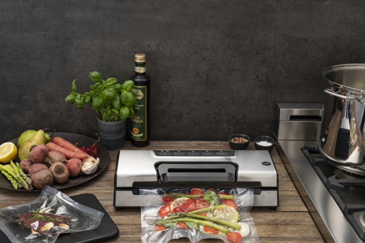 OBH Nordica Prime -tyhjiöpakkauslaite, ruostumaton teräs