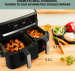 OBH Nordica Dual Easy Fry & Grill -airfryer, 8,3 l OBH Nordica Dual Easy Fry & Grill -airfryer, 8,3 l