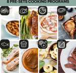 OBH Nordica Easy Fry Oven & Grill 9-in-1 -air fryer, 11 L