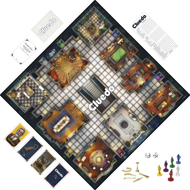 Hasbro Cluedo Classic -lautapeli, suomenkielinen Hasbro Cluedo Classic -lautapeli, suomenkielinen
