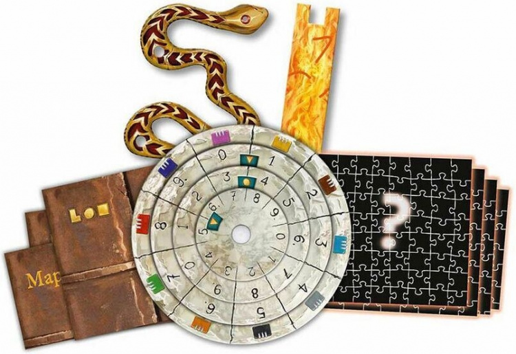 Lautapelit.fi EXIT Puzzle Kadonnut temppeli - pakohuonepalapeli