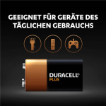 Duracell 6LR61/6LP3146/9 V Block (MN1604) batteri, 1 st. blister alkaliskt manganbatteri, 9 V Duracell 6LR61/6LP3146/9 V Block (MN1604) batteri, 1 st. blister alkaliskt manganbatteri, 9 V