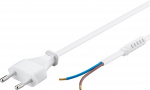Goobay Kabel med euro-kontakt för montering, 1,5 m, vit Euro-kontakt (typ C, CEE 7/16) > lösa kabeländar Goobay Kabel med euro-kontakt för montering, 1,5 m, vit Euro-kontakt (typ C, CEE 7/16) > lösa kabeländar