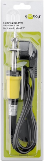 Goobay Lödkolv 60 W/230 V med lödspetsar lodningsenhet 230 V/60 W med 1,25 m kabel Goobay Lödkolv 60 W/230 V med lödspetsar lodningsenhet 230 V/60 W med 1,25 m kabel