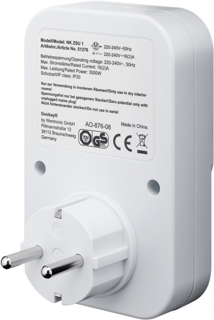 Goobay Analoginen ajastin, 3 kpl:n sarja Helppokäyttöinen analoginen ajastin Goobay Analoginen ajastin, 3 kpl:n sarja Helppokäyttöinen analoginen ajastin