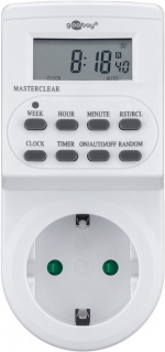 Goobay 3 kpl:n sarja, digitaalinen ajastin Helppokäyttöinen digitaalinen ajastin