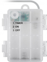 Goobay 3 valopuun sarja, jossa 75 LEDiä, ajastintoiminto, lämmin valkoinen (3000 K), paristokäyttöinen, sisä- ja ulkokäyttöön (IP44) Goobay 3 valopuun sarja, jossa 75 LEDiä, ajastintoiminto, lämmin valkoinen (3000 K), paristokäyttöinen, sisä- ja ulkokäyttöön (IP44)