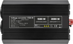 Goobay Spänningsomvandlare DC/AC (12V-230V / 1500W) omvandlar 12 V DC till 230 V AC