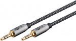 Goobay Ljudanslutningskabel AUX, 3,5 mm stereo, 5 m, Sharkskin Grey Pawl 3,5 mm plugg (3-stift, Stereo) > Pawl 3,5 mm plugg (3-stift, Stereo) Goobay Ljudanslutningskabel AUX, 3,5 mm stereo, 5 m, Sharkskin Grey Pawl 3,5 mm plugg (3-stift, Stereo) > Pawl 3,5 mm plugg (3-stift, Stereo)