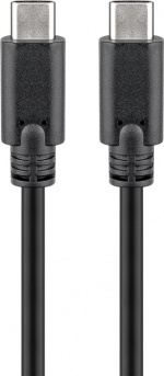 Goobay Sync & Charge SuperSpeed USB-C™-kabel (USB 3.2 Gen 1), USB-PD, 2 m USB-C™ plugg > USB-C™ plugg Goobay Sync & Charge SuperSpeed USB-C™-kabel (USB 3.2 Gen 1), USB-PD, 2 m USB-C™ plugg > USB-C™ plugg
