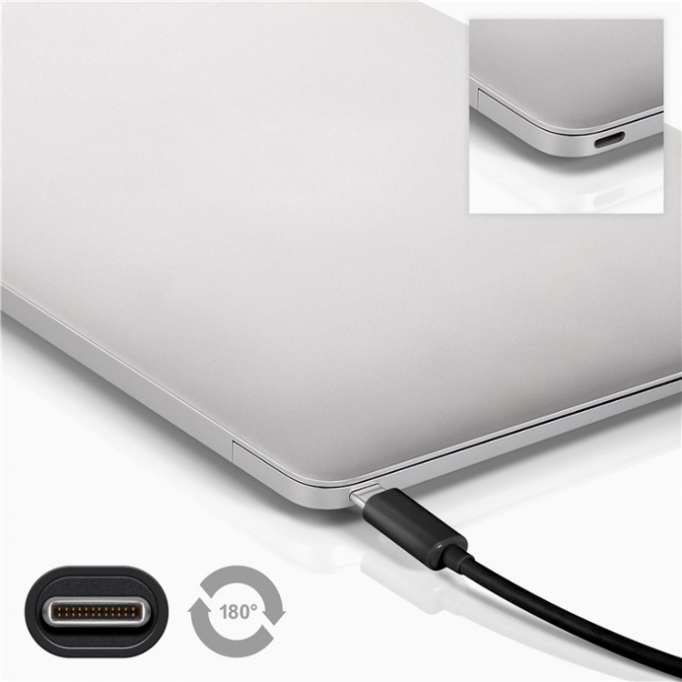 Goobay Sync & Charge SuperSpeed USB-C™-kabel (USB 3.2 Gen 1), USB-PD, 2 m USB-C™ plugg > USB-C™ plugg Goobay Sync & Charge SuperSpeed USB-C™-kabel (USB 3.2 Gen 1), USB-PD, 2 m USB-C™ plugg > USB-C™ plugg