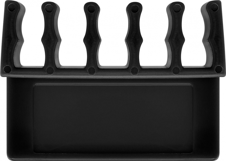 Goobay Kaapelinhallinta 5 syvennystä, musta 2-pack järjestämiseen ja kiinnittämiseen, irrotettava Goobay Kaapelinhallinta 5 syvennystä, musta 2-pack järjestämiseen ja kiinnittämiseen, irrotettava