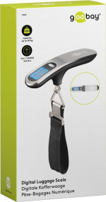 Goobay Digital väskvåg för en vikt på upp till 50 kg