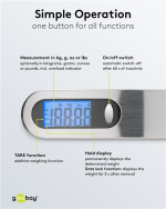 Goobay Digital väskvåg för en vikt på upp till 50 kg