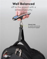 Goobay Digital väskvåg för en vikt på upp till 50 kg