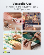 Goobay Superglue 10 g sopii monille alustoille Goobay Superglue 10 g sopii monille alustoille