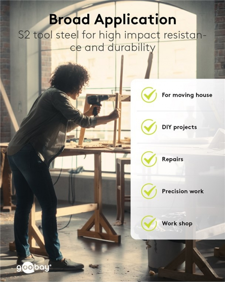 Fixpoint Bittisarja, 100-osainen bittisarja akkuruuvinvääntimille ja räikkälaitteille