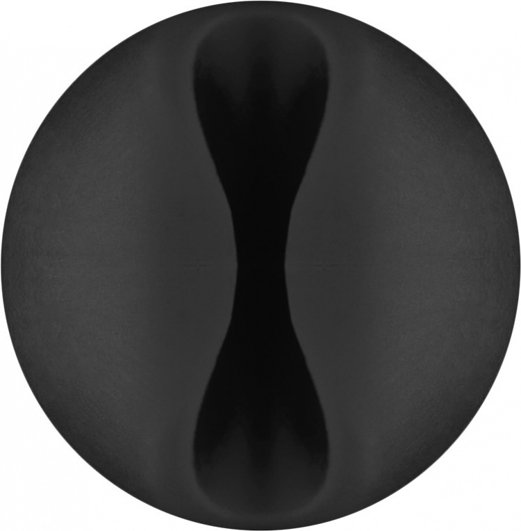 Goobay Kabelhantering 1 urtag (mini), svart 5-pack för att ordna och fästa, avtagbar