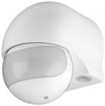 Goobay Infraröd rörelsedetektor för väggmontering, 180° detektering, 12 m räckvidd, för utomhusbruk (IP44), LED-anpassad Goobay Infraröd rörelsedetektor för väggmontering, 180° detektering, 12 m räckvidd, för utomhusbruk (IP44), LED-anpassad