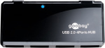 Goobay 4-vägs USB 2.0 Hi-Speed HUB för anslutning av upp till 4 USB-enheter med en USB-anslutning Goobay 4-vägs USB 2.0 Hi-Speed HUB för anslutning av upp till 4 USB-enheter med en USB-anslutning