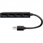 LogiLink USB 3.0-hub (3.2 Gen1) 4 USB-A-portar LogiLink USB 3.0-hub (3.2 Gen1) 4 USB-A-portar
