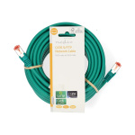 Nedis CAT6 Verkkokaapeli | RJ45 uros | RJ45 uros | S/FTP | 15.0 m | Pyöreä | LSZH | Vihreä | Label Nedis CAT6 Verkkokaapeli | RJ45 uros | RJ45 uros | S/FTP | 15.0 m | Pyöreä | LSZH | Vihreä | Label