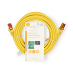 Nedis CAT6 Verkkokaapeli | RJ45 uros | RJ45 uros | S/FTP | 5.00 m | Pyöreä | LSZH | Keltainen | Label Nedis CAT6 Verkkokaapeli | RJ45 uros | RJ45 uros | S/FTP | 5.00 m | Pyöreä | LSZH | Keltainen | Label