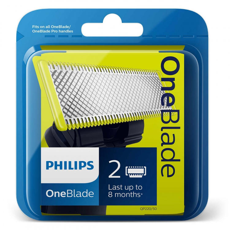 Philips QP220/50 vaihtoterä OneBlade (QP25xx) / OneBlade Pro (QP65xx) 2 kpl