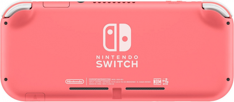 Nintendo Switch Lite -pelikonsoli, pinkki