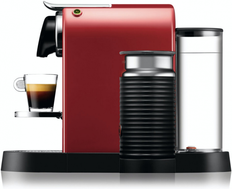 Krups Nespresso Citiz & Milk -kapselikeitin, punainen