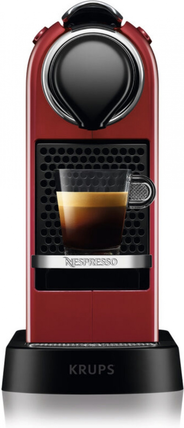 Krups Nespresso Citiz -kapselikeitin, punainen