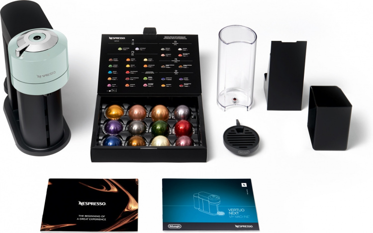 DeLonghi Nespresso Vertuo Next -kapselikeitin