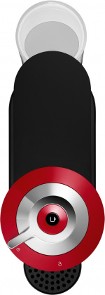 Krups Nespresso Vertuo Next -kapselikeitin, musta/punainen