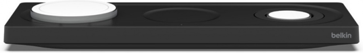Belkin BoostCharge Pro 3-in-1 -langaton latausalusta MagSafella, musta